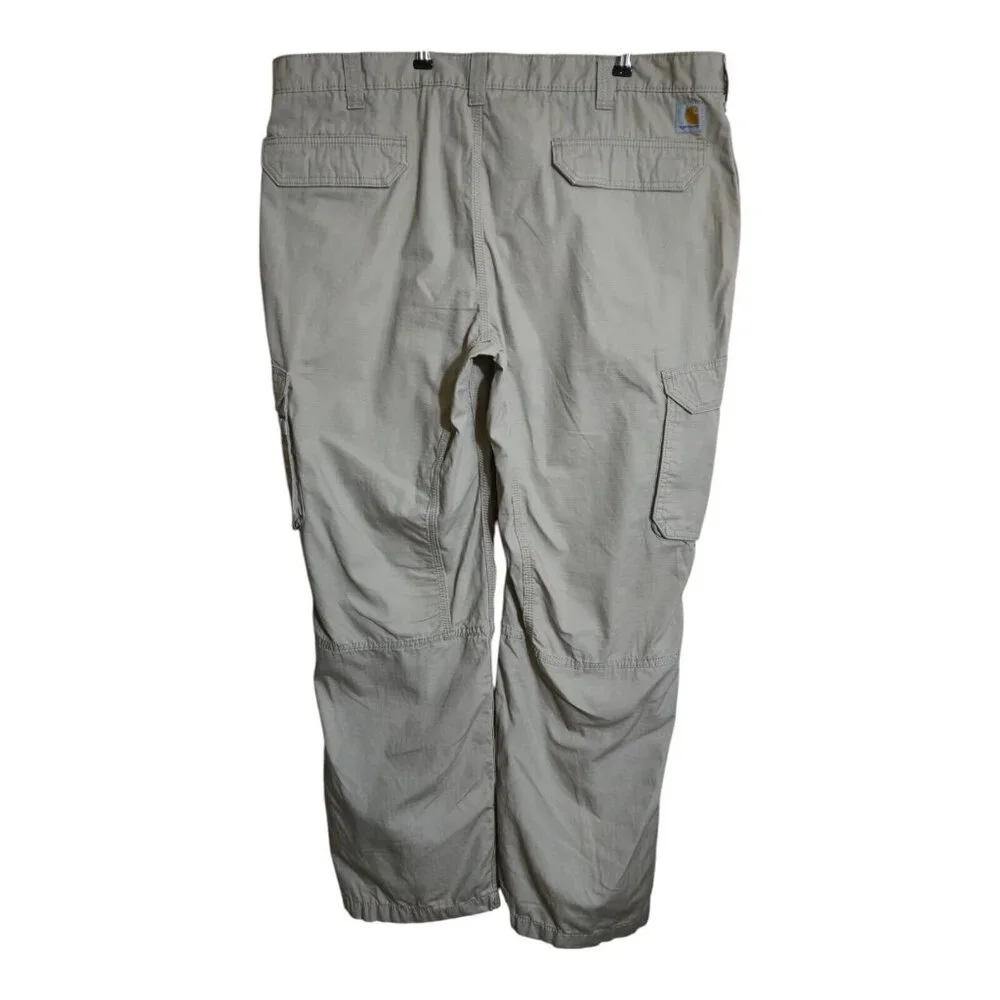 Carhartt Pant Men 42x32  Force Tappen Ripstop Cargo Work Carpenter 101148-232